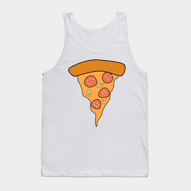 pizza-slice Tank Top by Johnny_Sk3tch